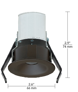 12V Fixed Round