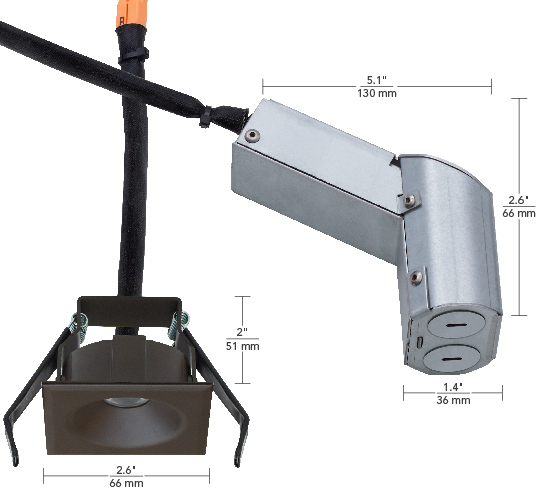 120V Fixed Square